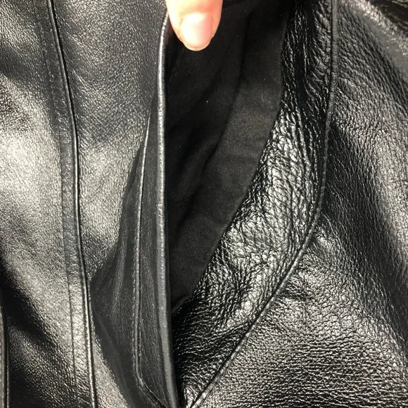 Wilsons Leather Jacket Size 2LT